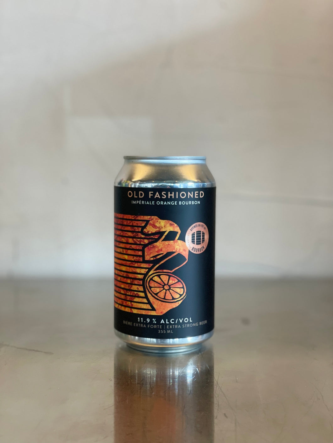 Old fashioned bourbon-orange