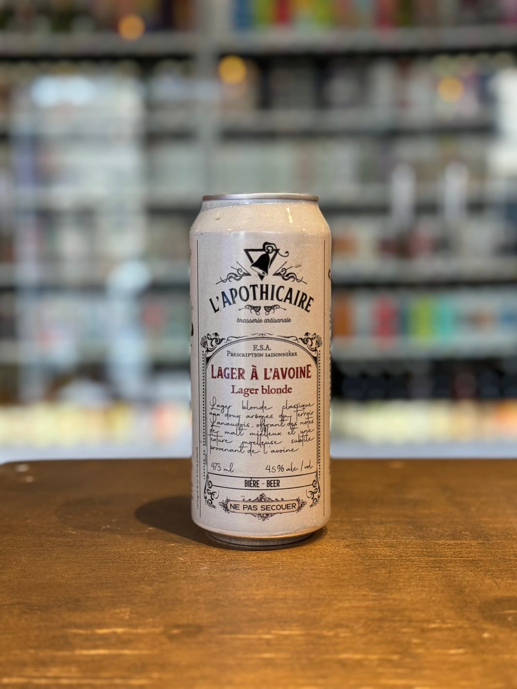 Lager à l’avoine blonde