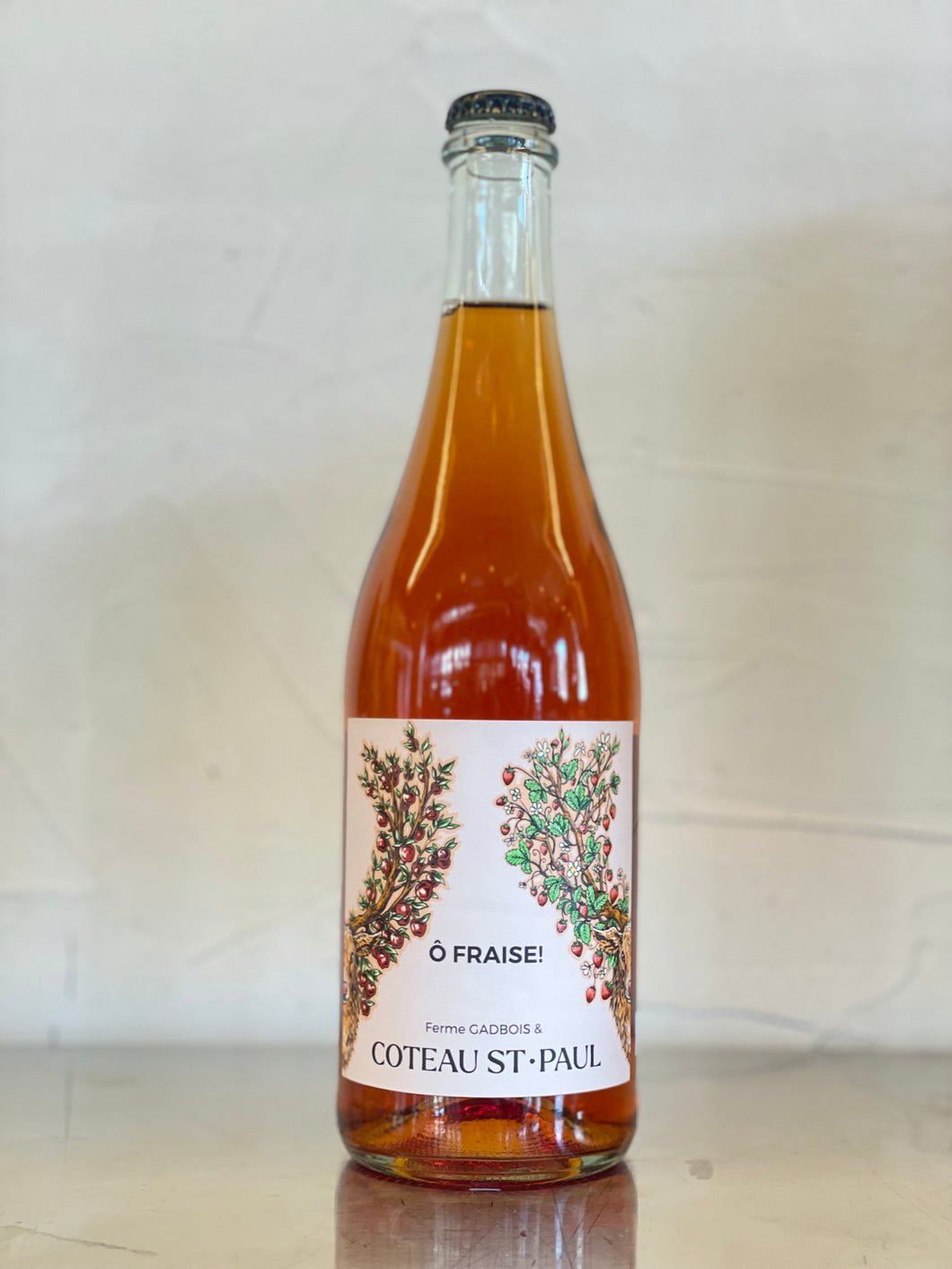 Cidre ô fraises