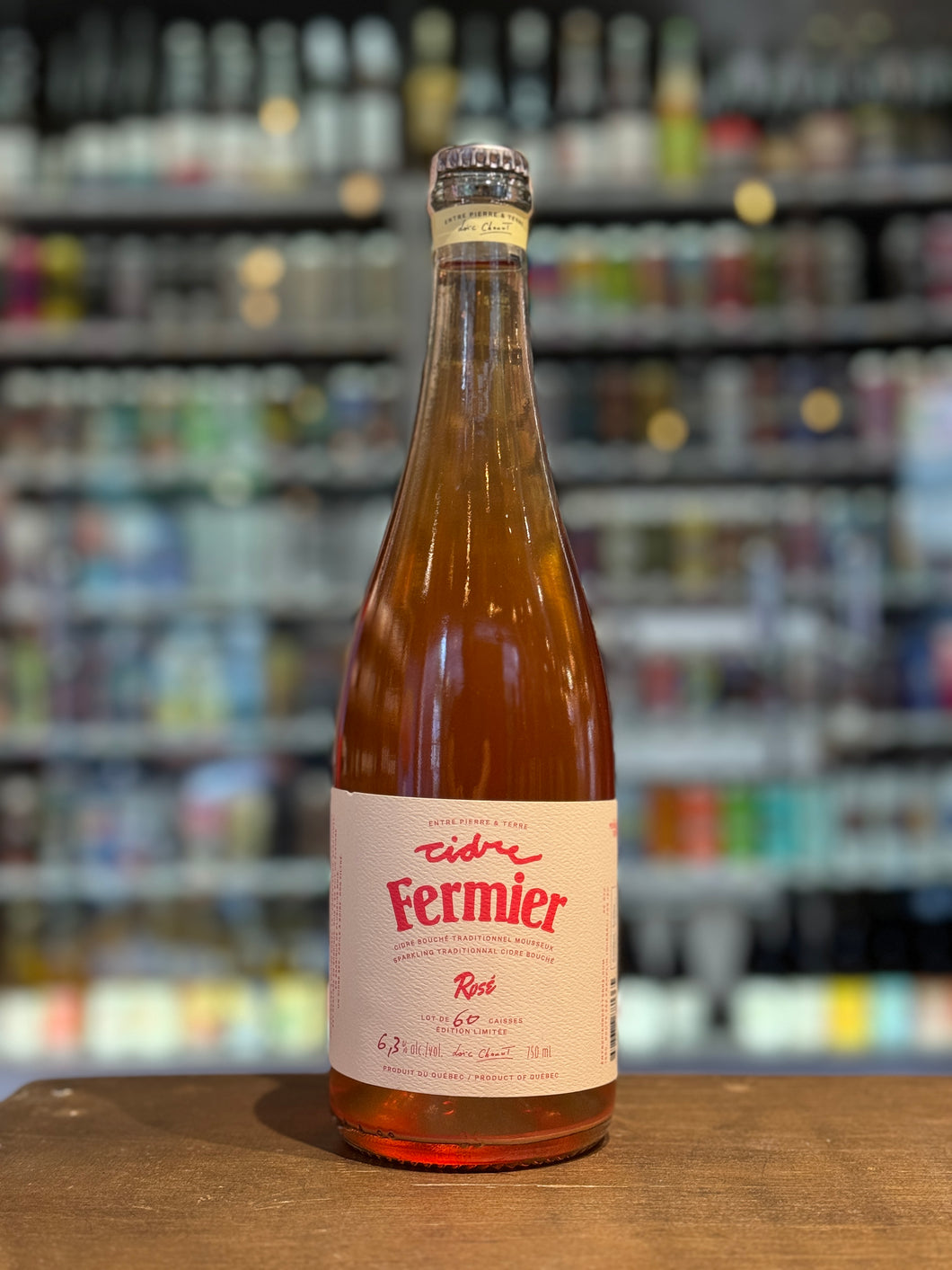 Cidre Fermier rosé