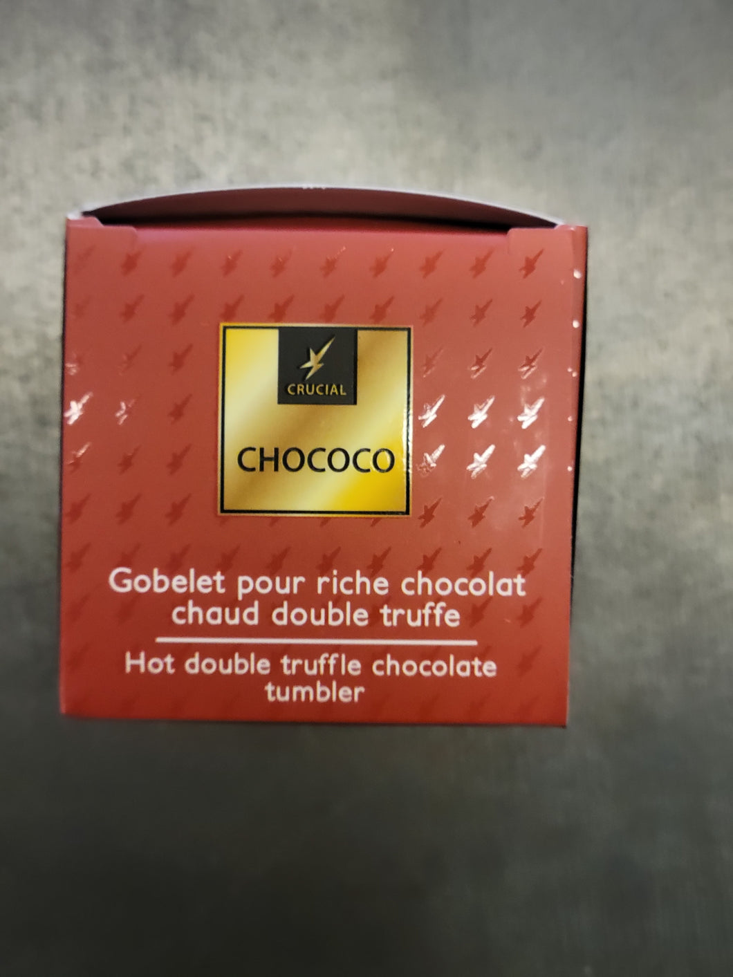 Gobelet pour chocolat chaud double truffle