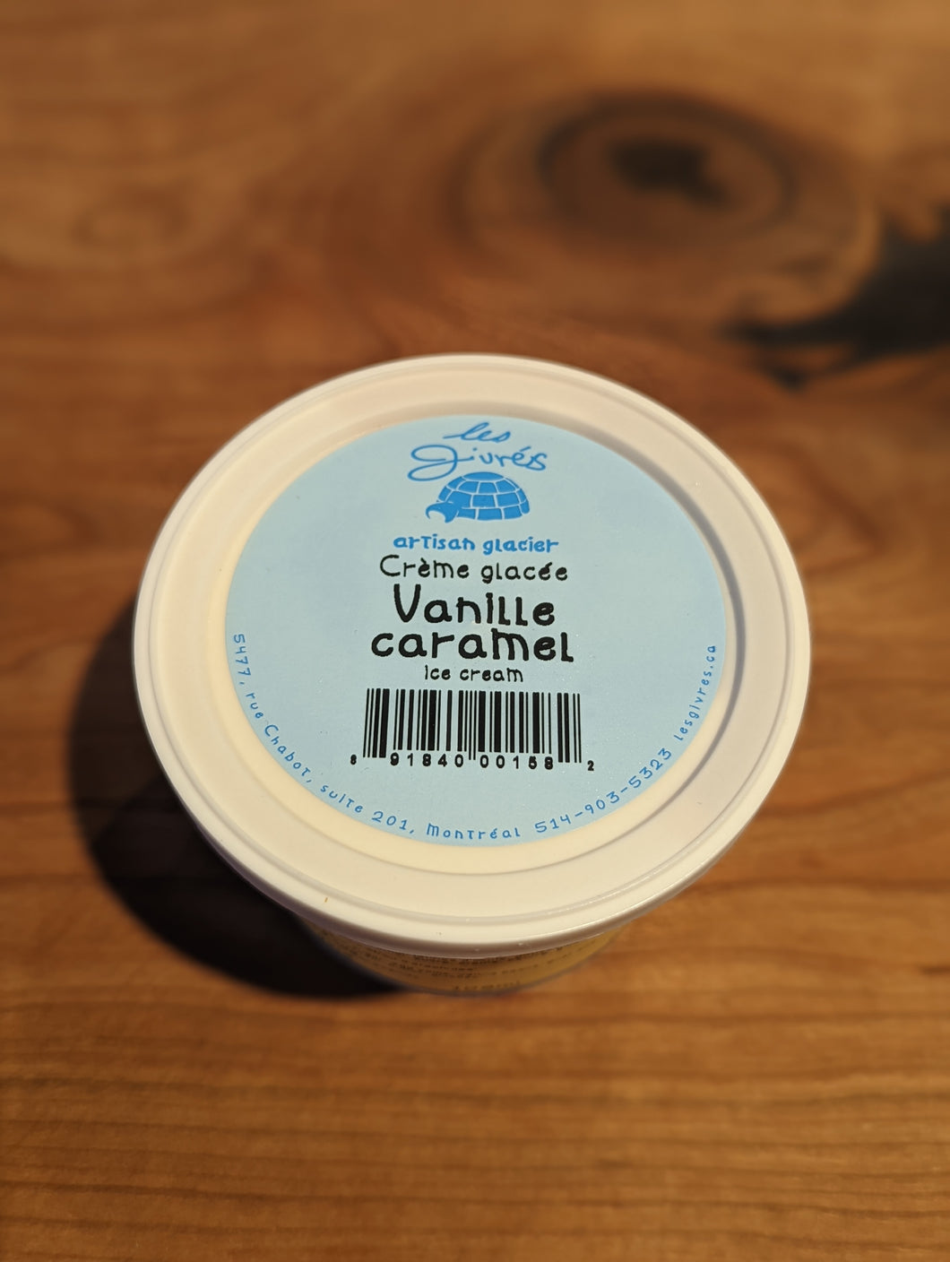 Creme glacee Vanille-Caramel 108ml