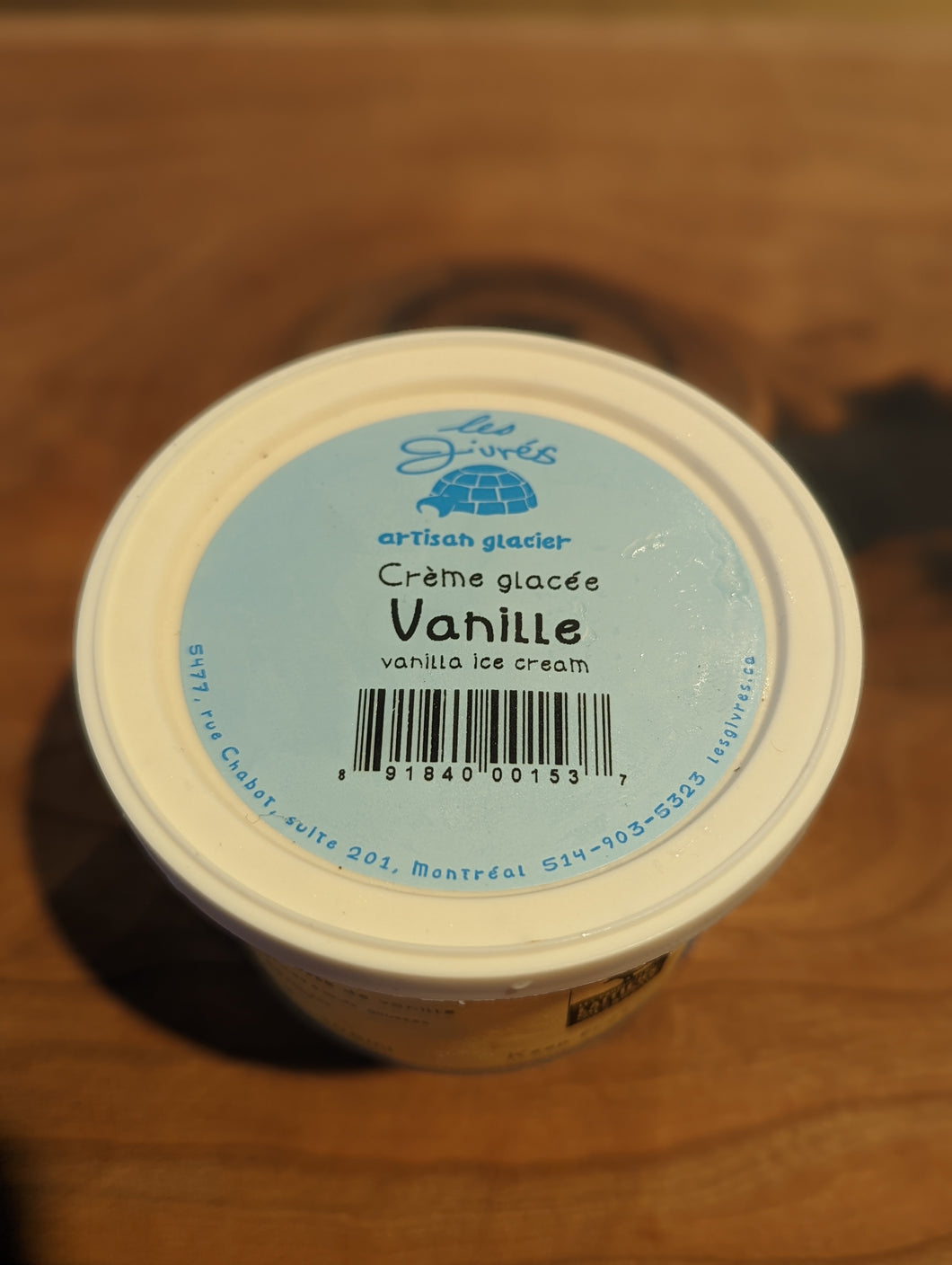 Creme glacee Vanille 108ml
