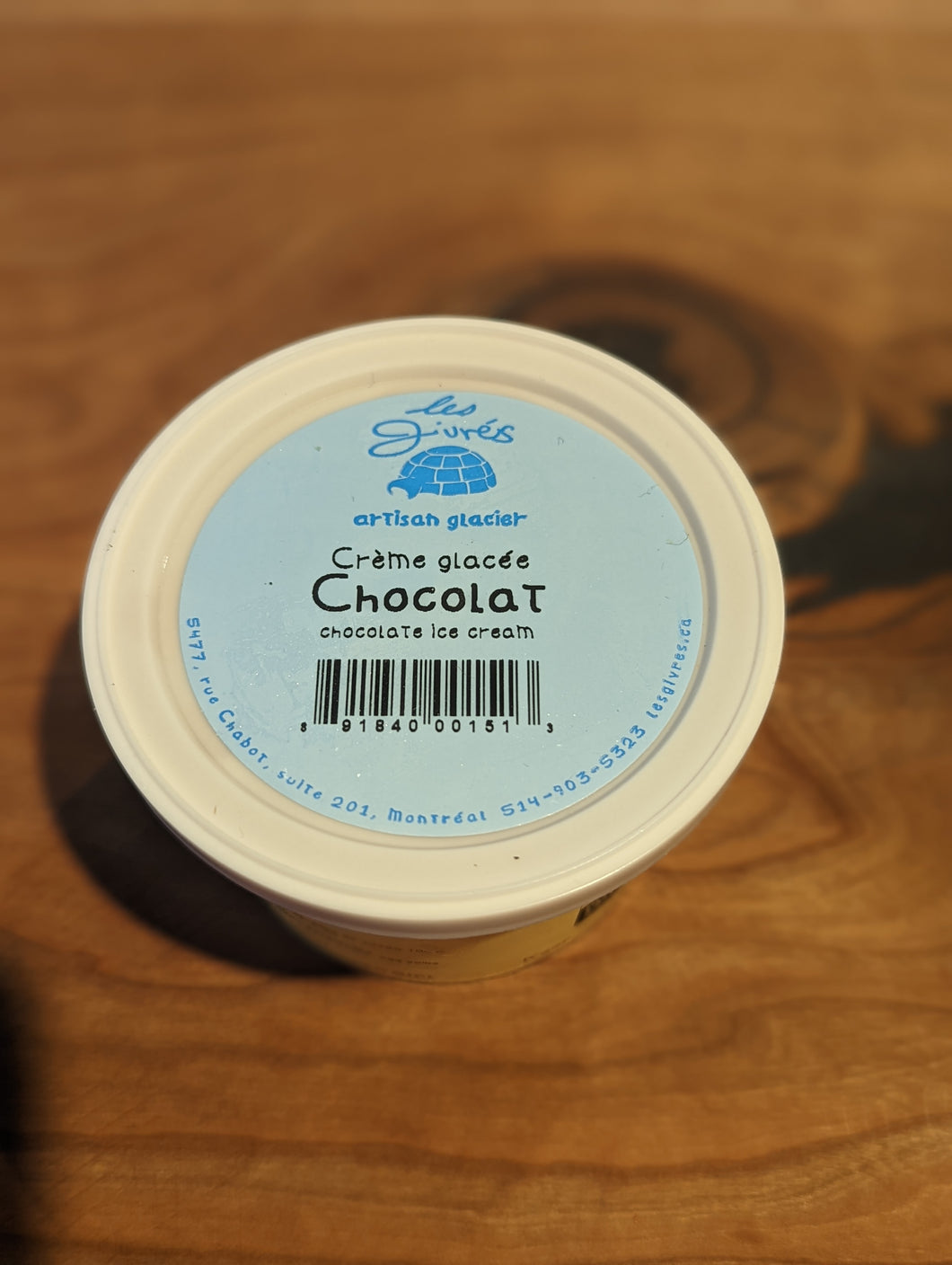 Creme glacee Chocolat 108ml